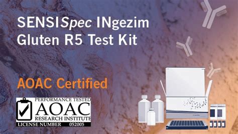 elisa kit gluten|sensispec gluten testing kit.